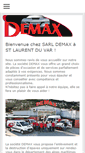 Mobile Screenshot of demax.fr