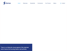 Tablet Screenshot of demax.co.uk